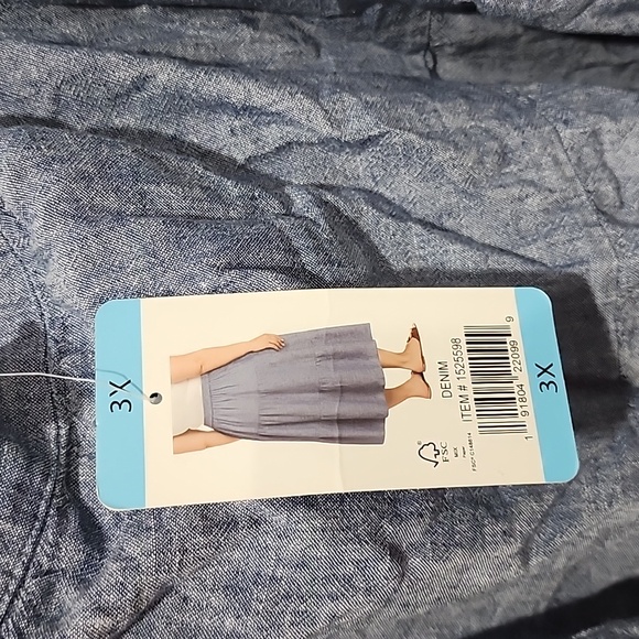 NWT Matty m three tiered midi skirt 3X - Picture 4 of 13